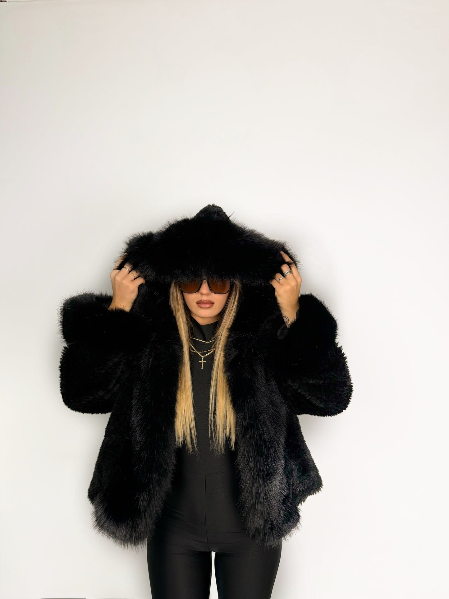 Pelliccia Rosa negra